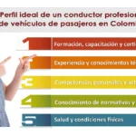 Perfil ideal de un conductor profesional en Colombia.